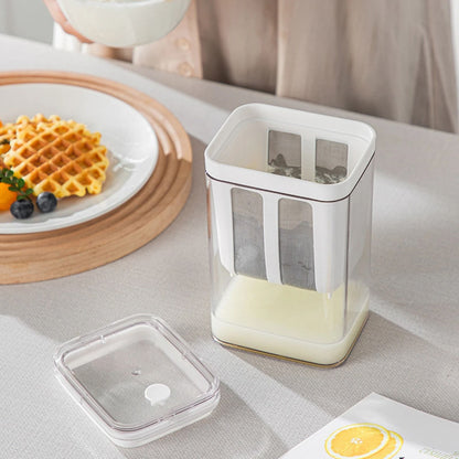 Greek Yogurt Strainer 1100ml Washable Kitchen Food Strainer with Lid