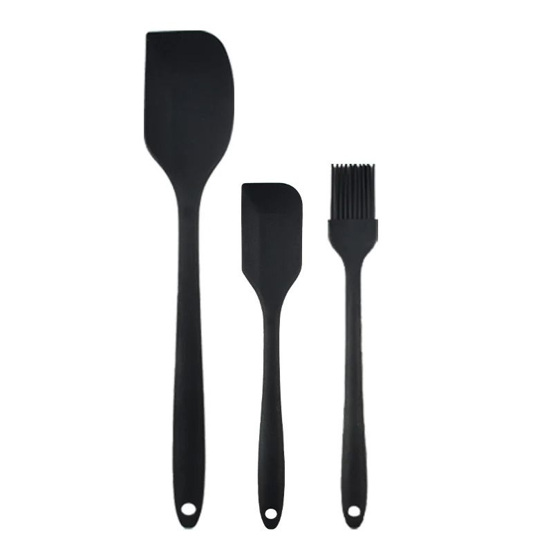 Silicone Spatula Set 3 Piece Non Stick Baking And Cooking Tools 7