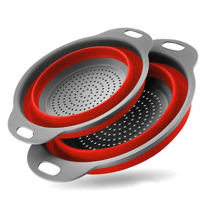 Transform Your Kitchen With Space Saving Foldable Strainers 11