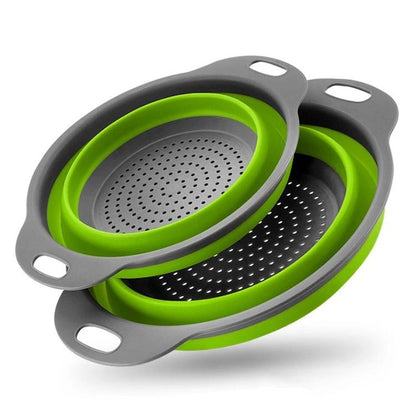 Transform Your Kitchen With Space Saving Foldable Strainers 14