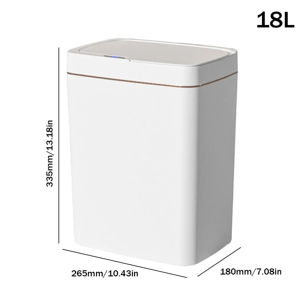 Smart Sensor Trash Can Touchless Automatic Waste Bin For Kitchen And Bathroom 11