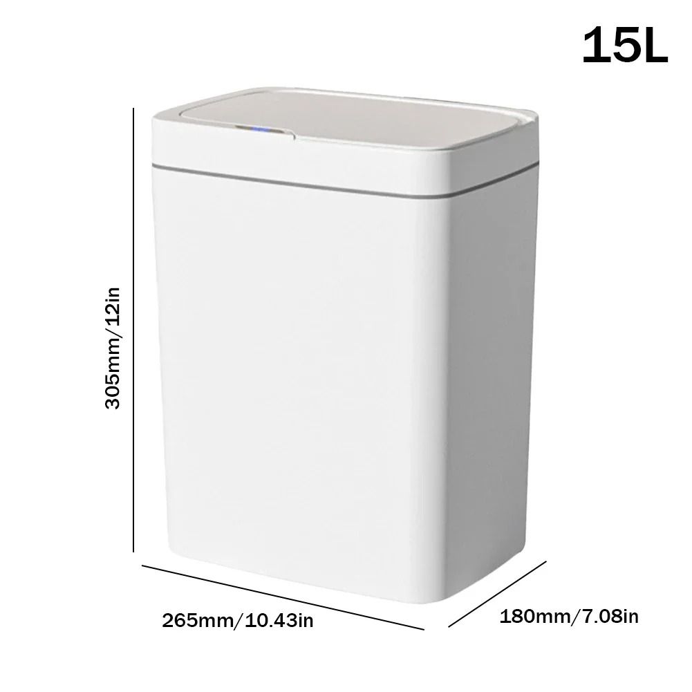 Smart Sensor Trash Can Touchless Automatic Waste Bin For Kitchen And Bathroom 7