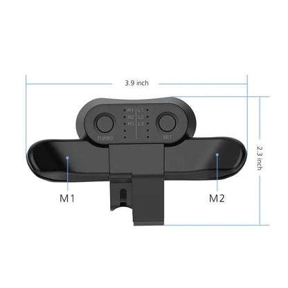 Game Controller Back Button Attachment With Turbo Function For PS4 5