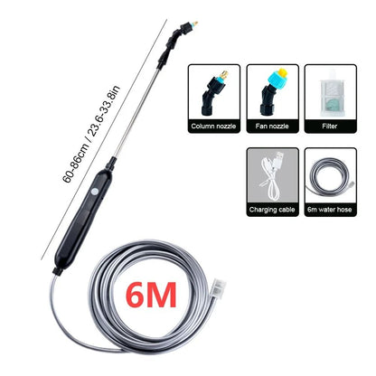 5L Electric Sprayer Automatic USB Rechargeable Garden Sprayer With Adjustable Nozzles 9