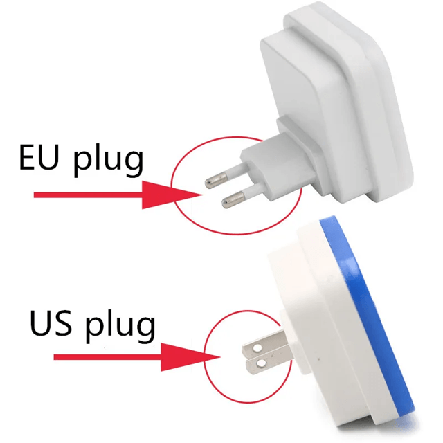 GlowEase Plug In Sensor Night Light 2