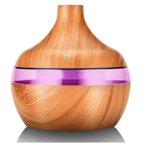 AromaMist Wood Grain Ultrasonic Humidifier 4