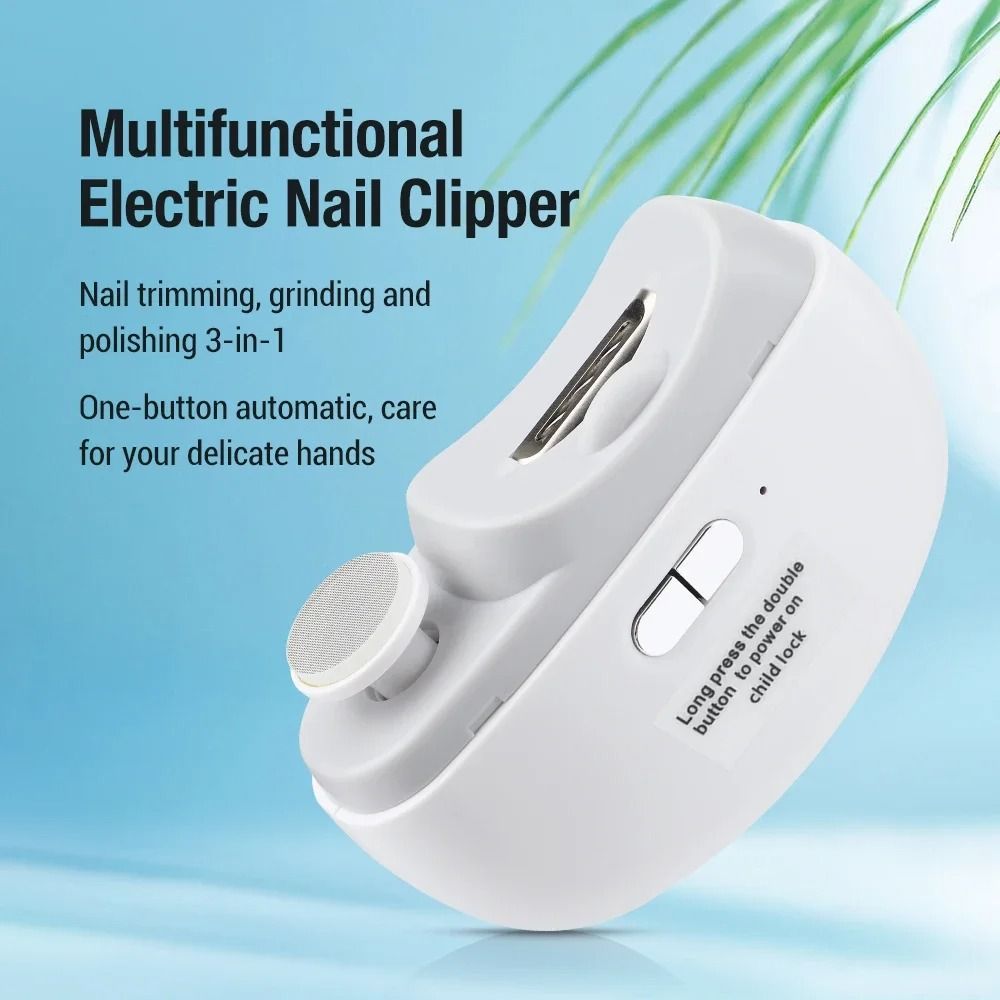 Electric Nail Clipper Grinding and Polishing Automatic Nail Trimmer