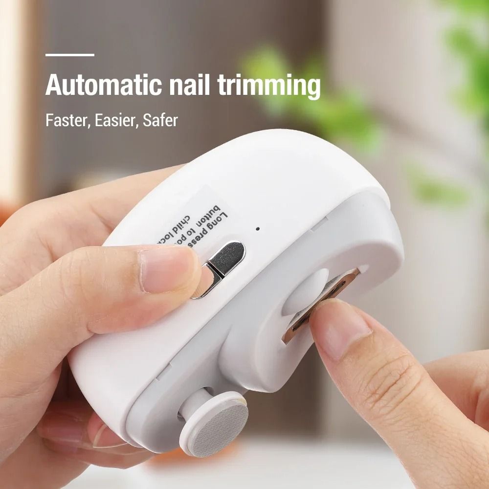 Electric Nail Clipper Grinding And Polishing Automatic Nail Trimmer 1