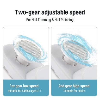 Electric Nail Clipper Grinding And Polishing Automatic Nail Trimmer 2