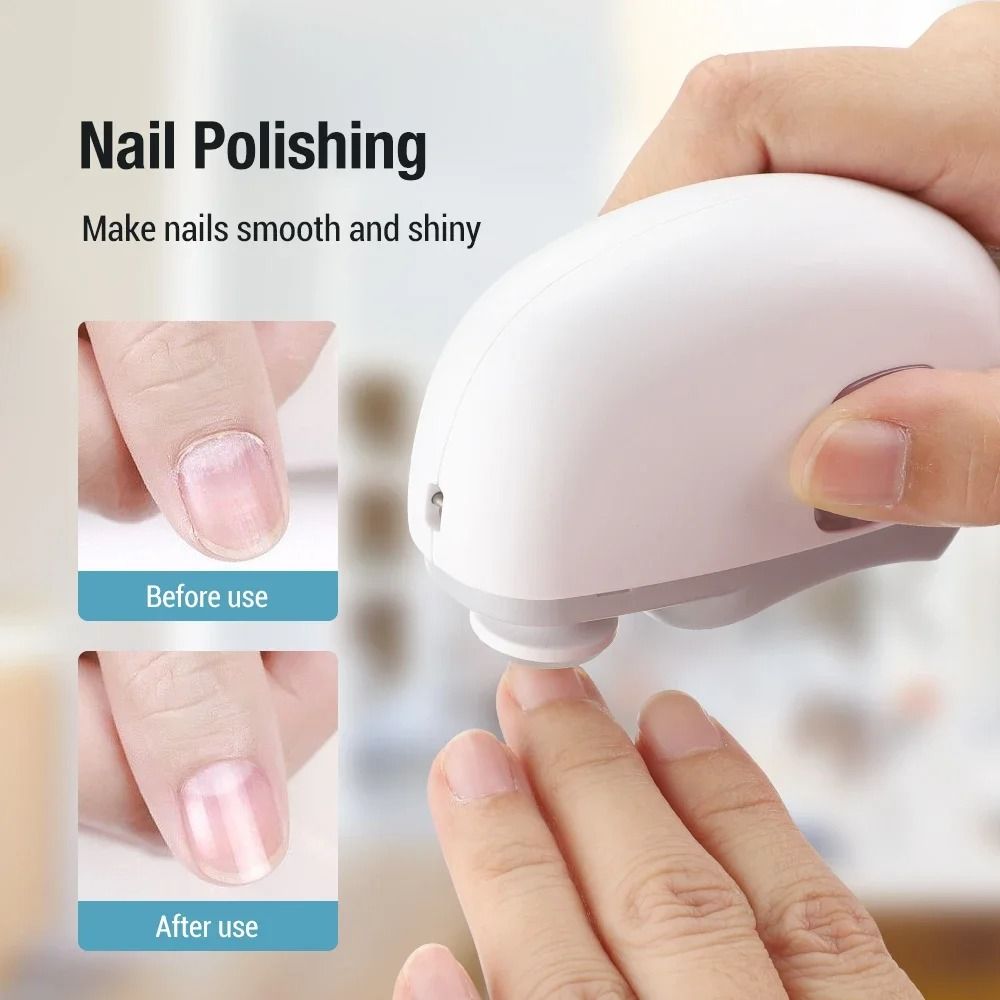 Electric Nail Clipper Grinding And Polishing Automatic Nail Trimmer 3