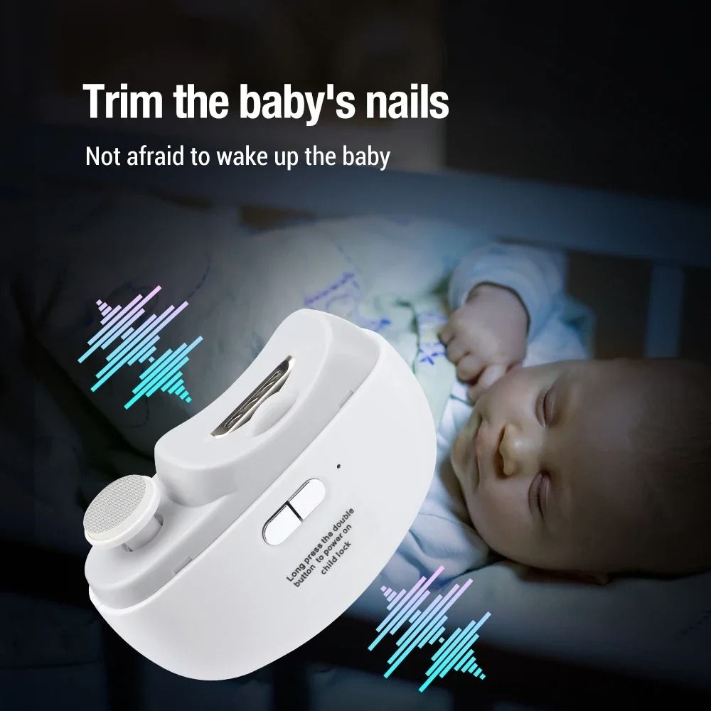 Electric Nail Clipper Grinding And Polishing Automatic Nail Trimmer 4