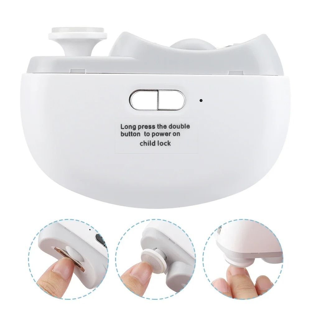 Electric Nail Clipper Grinding And Polishing Automatic Nail Trimmer 5