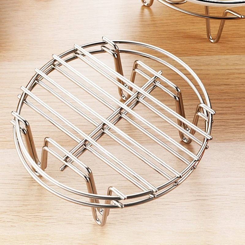 Stainless Steel Steamer Rack For Cooking Baking And Air Fryer Use 2