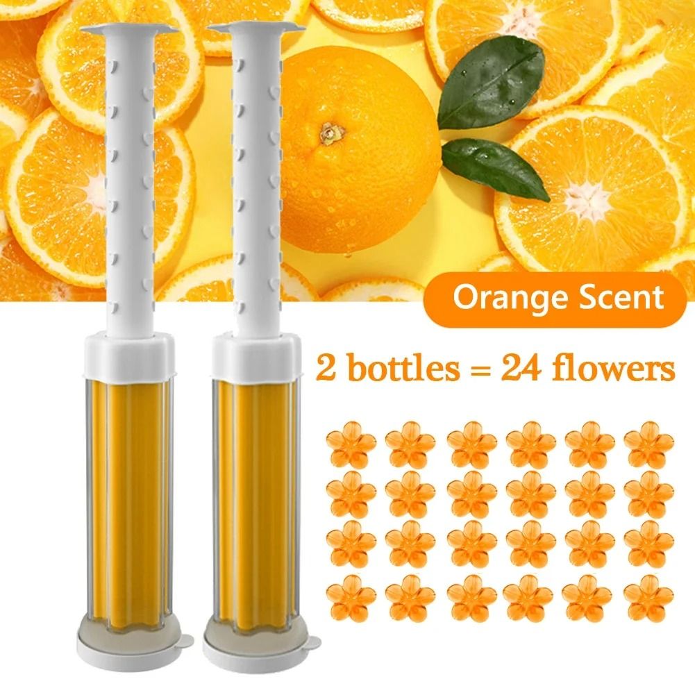 Toilet Cleaner Gel Deodorant 2 Pack Toilet Gel Air Freshener Bathroom Fragrance Cleaner 10