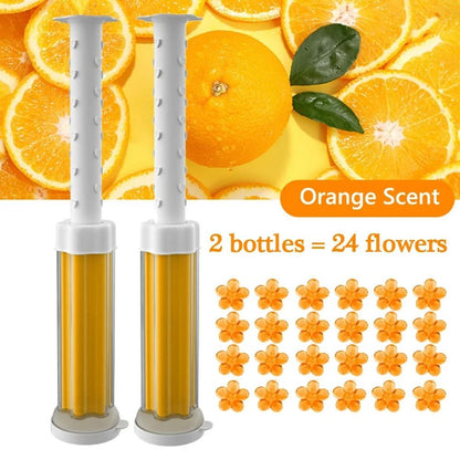 Toilet Cleaner Gel Deodorant 2 Pack Toilet Gel Air Freshener Bathroom Fragrance Cleaner 10