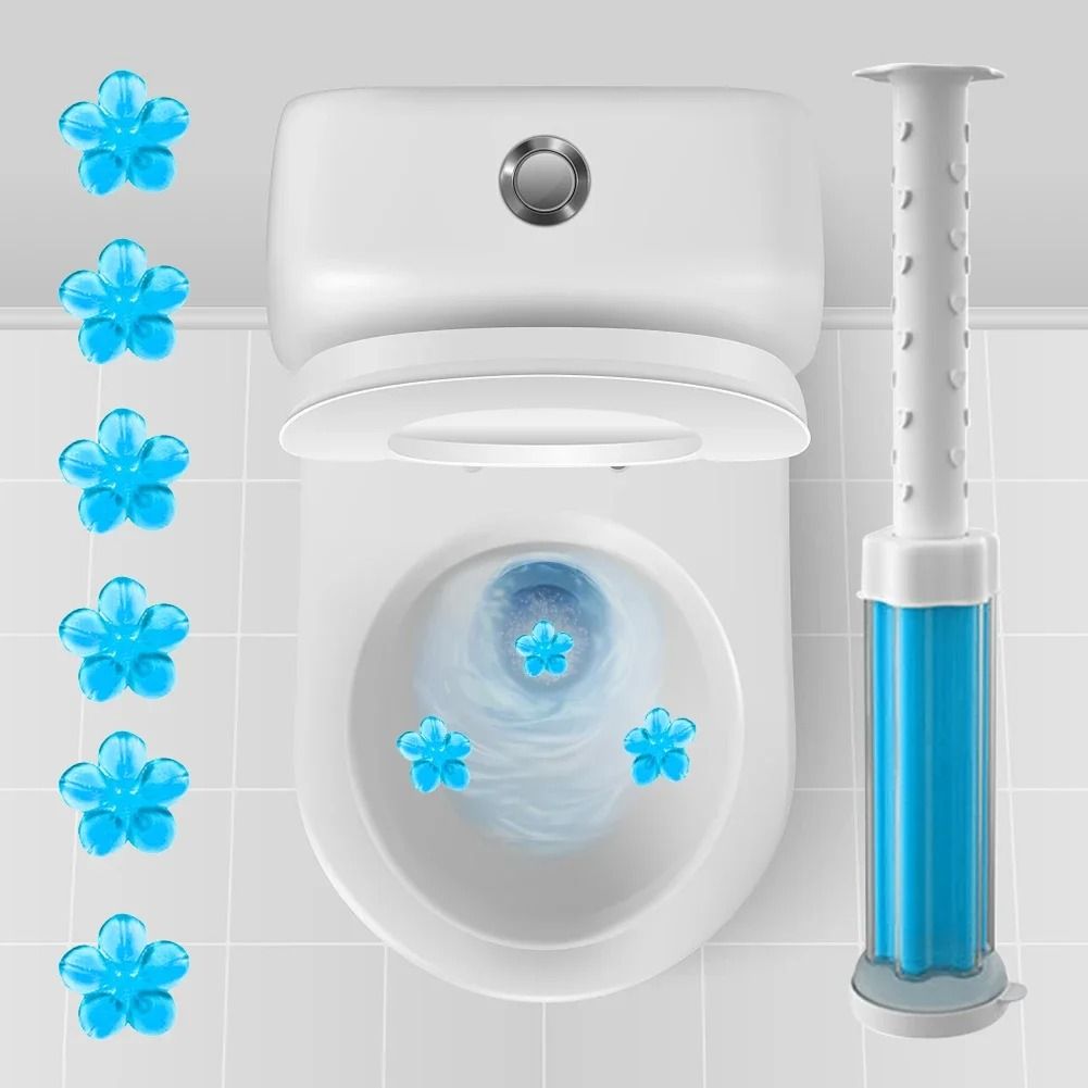 Toilet Cleaner Gel Deodorant 2 Pack Toilet Gel Air Freshener Bathroom Fragrance Cleaner 3