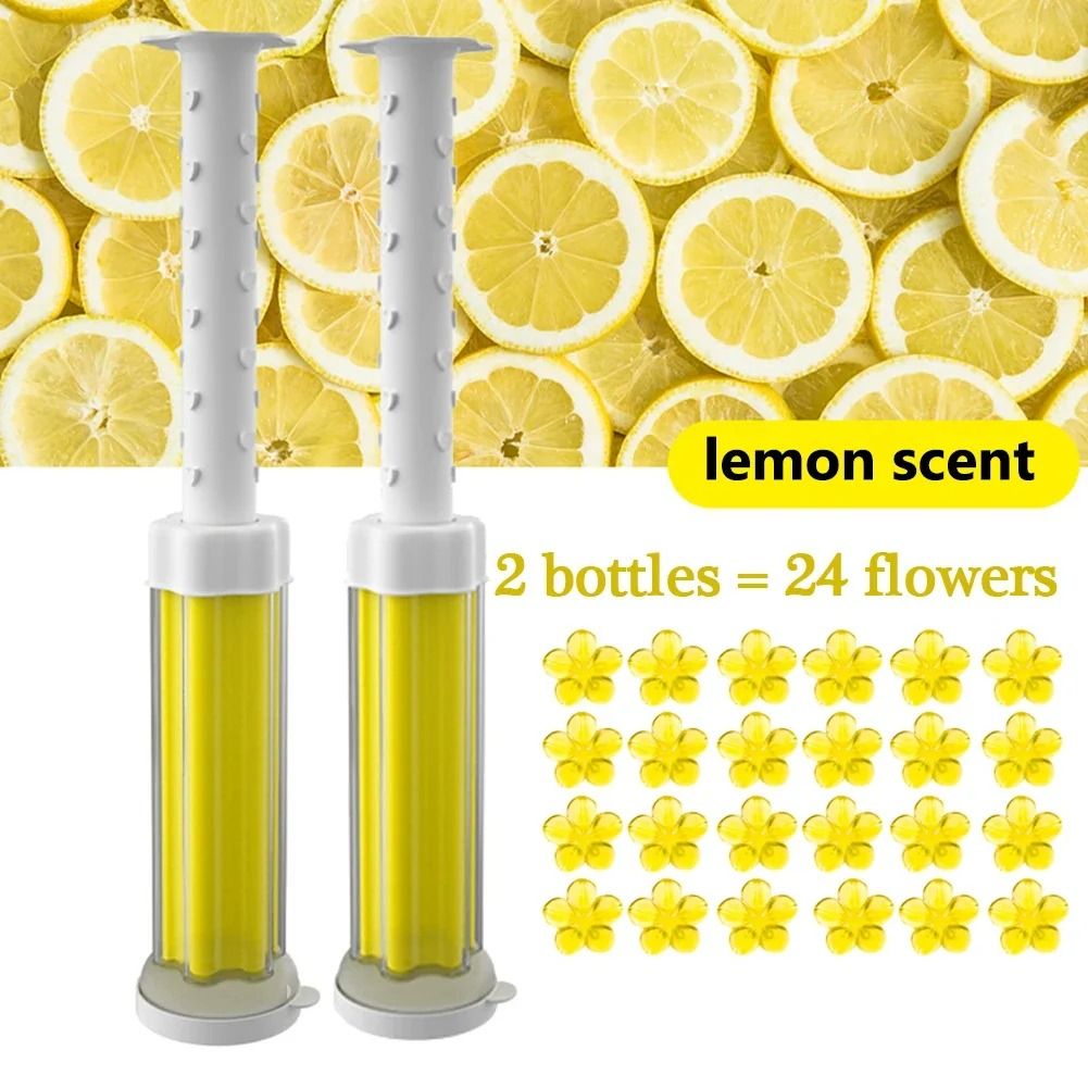 Toilet Cleaner Gel Deodorant 2 Pack Toilet Gel Air Freshener Bathroom Fragrance Cleaner 7