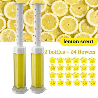 Toilet Cleaner Gel Deodorant 2 Pack Toilet Gel Air Freshener Bathroom Fragrance Cleaner 7