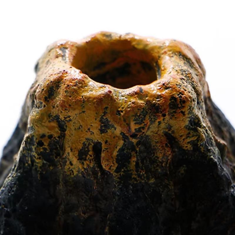 Aquarium Volcano Bubble Stone Air Pump Fish Tank Decoration 5