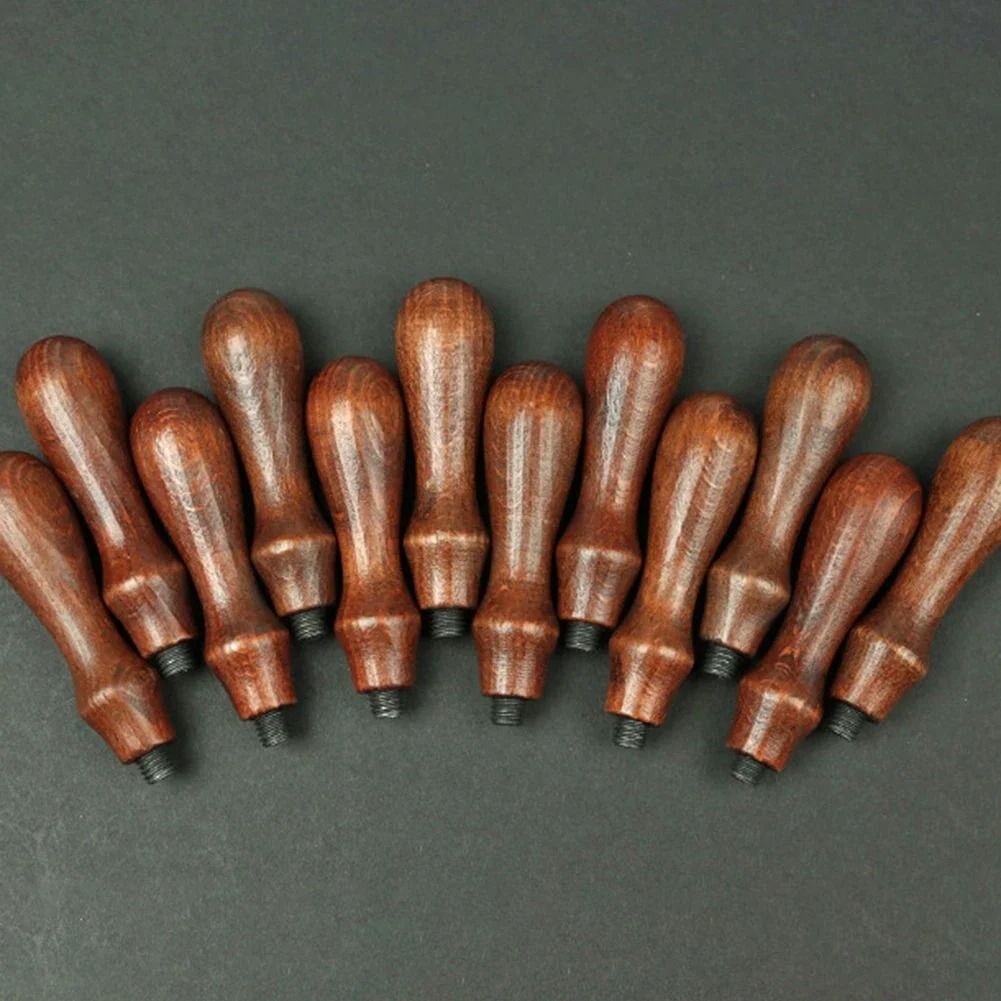 Rosewood Lacquer Handle Solid Wood Wax Seal Stamp Handle For Invitations And Crafting 2