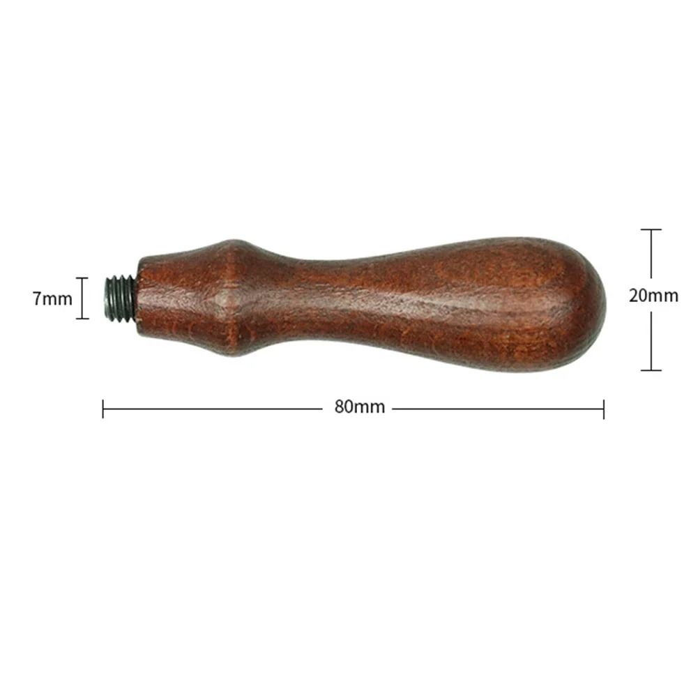 Rosewood Lacquer Handle Solid Wood Wax Seal Stamp Handle For Invitations And Crafting 5