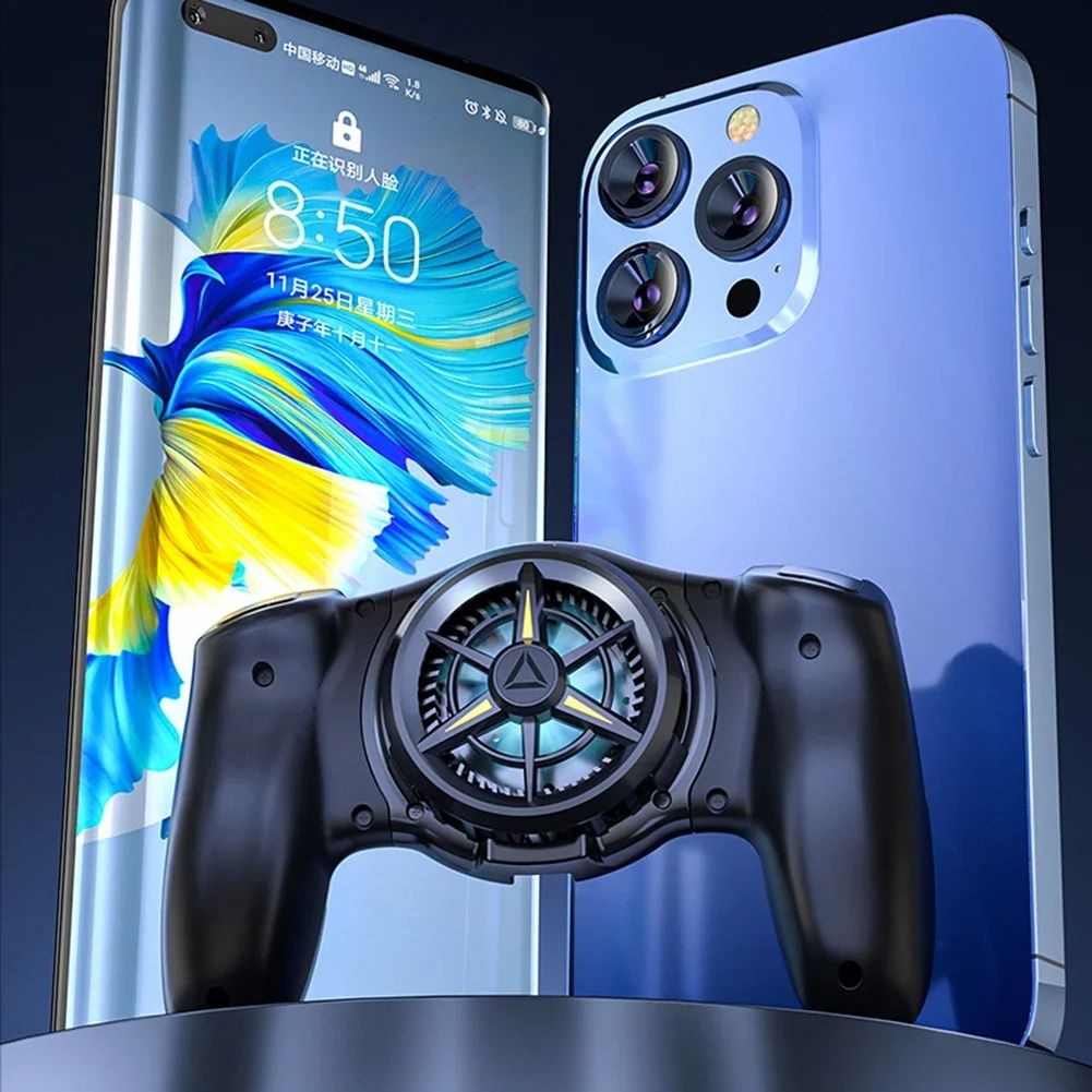 Mobile Gaming Controller With Semiconductor Cooling Fan And Stretch Design Up To 174mm 4