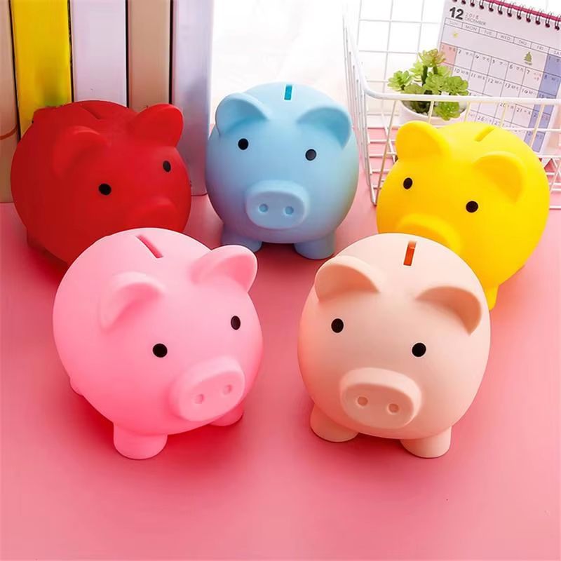 Children Piggy Bank Money Saving Box For Kids Room Decor
