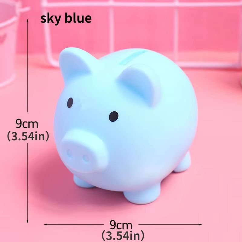 Children Piggy Bank Money Saving Box For Kids Room Decor 8