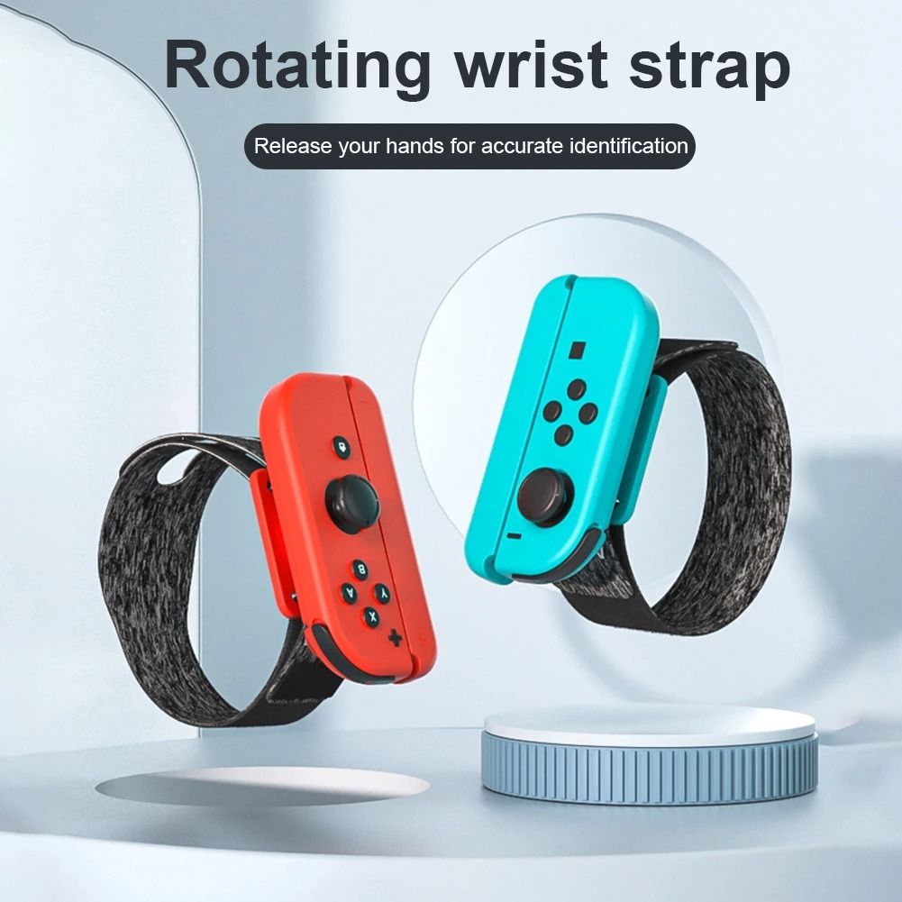 Controller Wristband Adjustable Game Wrist Straps 360 Rotation For Switch Gaming 2