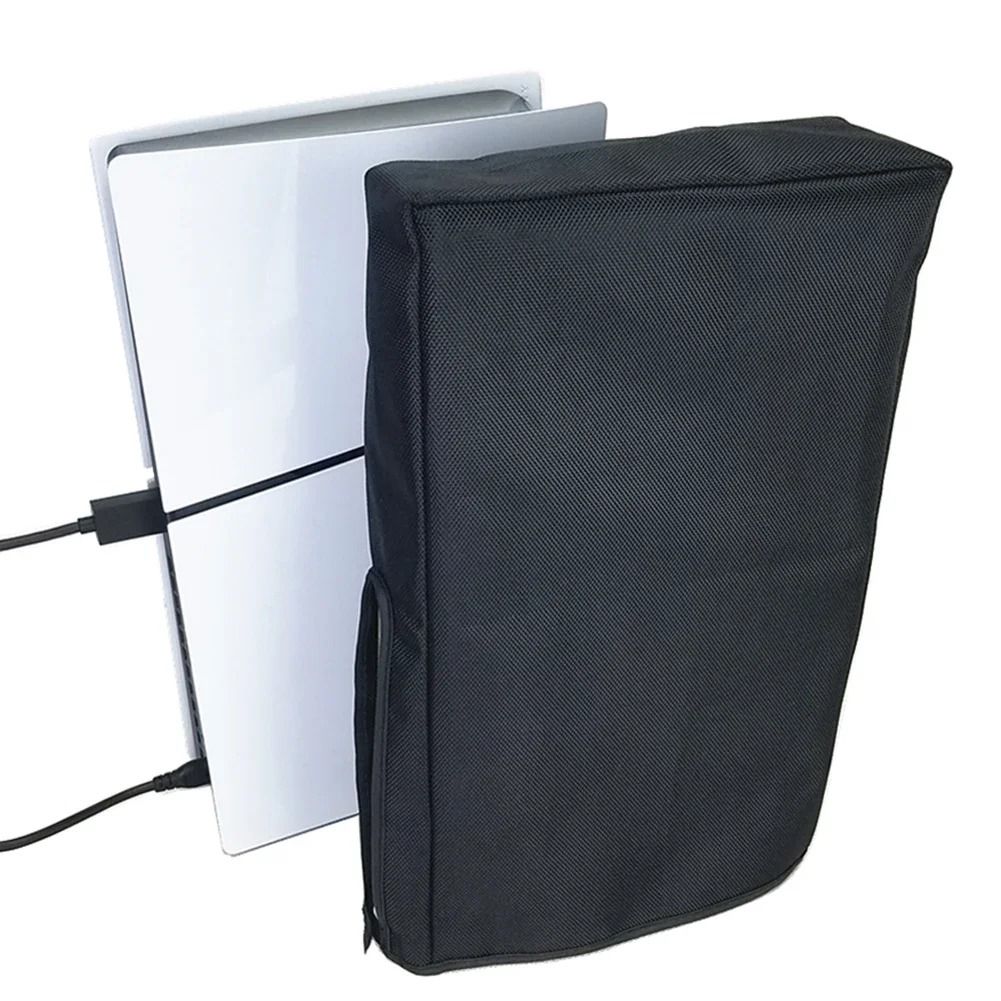 PS5 Slim Console Dust Cover Waterproof Anti Scratch Protector For Vertical Or Horizontal Setup 1