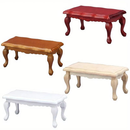 Mini Dollhouse Coffee Table Furniture Decor