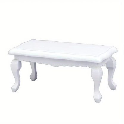Mini Dollhouse Coffee Table Furniture Decor 6