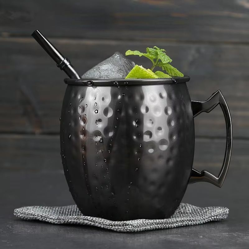 Stainless Steel Moscow Mule Mug 530ml Beer And Coffee Cup 7