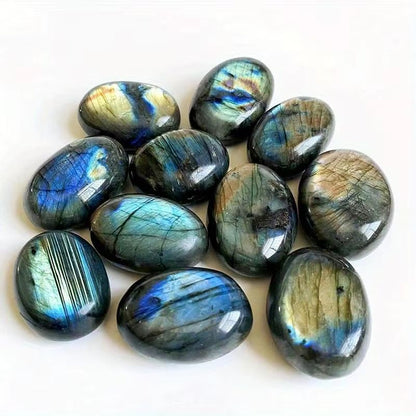 Natural Labradorite Moonstone Decorative Crystal