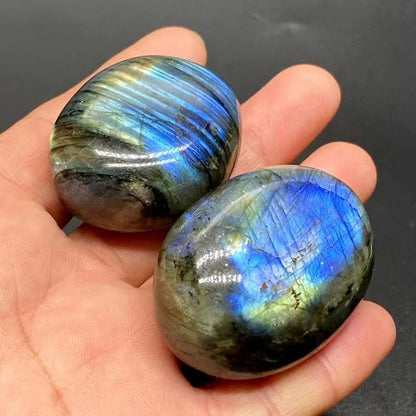 Natural Labradorite Moonstone Decorative Crystal 2