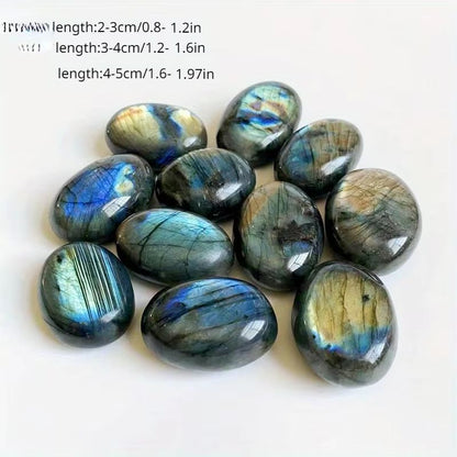 Natural Labradorite Moonstone Decorative Crystal 8