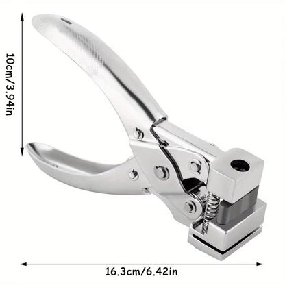 TSlot Shape Heavy Duty Tag Hole Punch For Paper Crafts And ID Cards 1