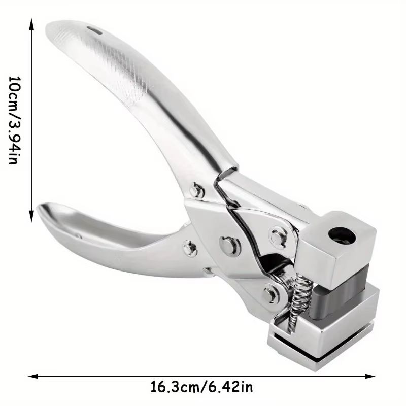 TSlot Shape Heavy Duty Tag Hole Punch For Paper Crafts And ID Cards 6