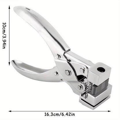 TSlot Shape Heavy Duty Tag Hole Punch For Paper Crafts And ID Cards 6