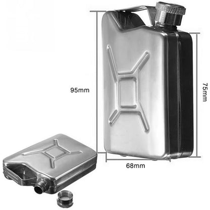 Stainless Steel Hip Flask 5 Oz With Funnel For Whiskey And Liquor 5