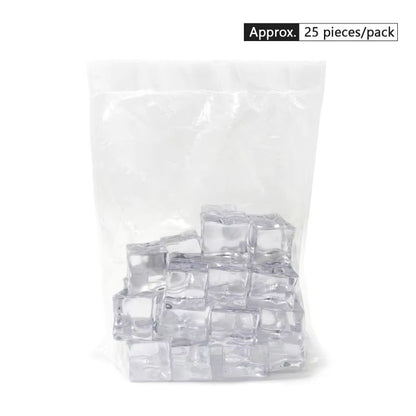 Reusable Acrylic Fake Ice Cubes For Photography And Decoration 9