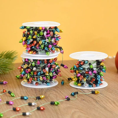 Colorful Mini Bulb String Garland  5M Decorative Craft Rope Not LED 1