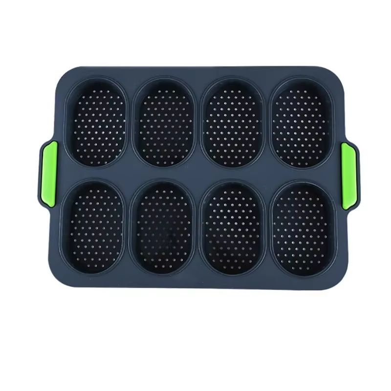 Silicone Mini Baguette Baking Tray Non Stick Bread Mold 3