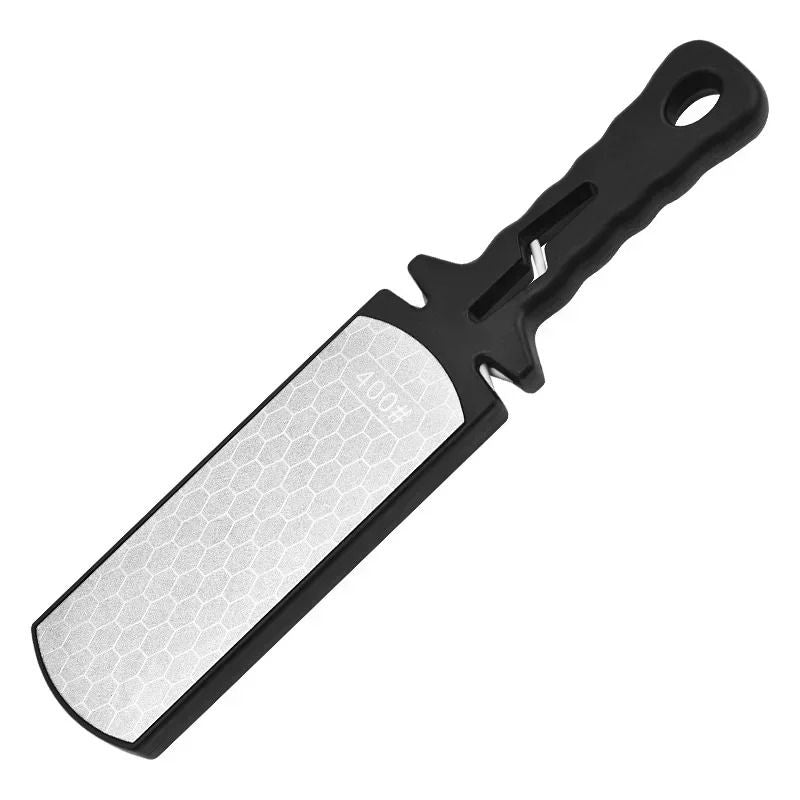 5in1 Diamond Knife Sharpener With 4001000 Grit Plates 6