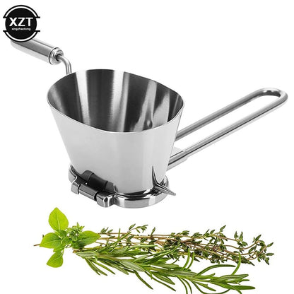 Stainless Steel Herb Mill Shredder – Rotary Vegetable and Herb Grinder