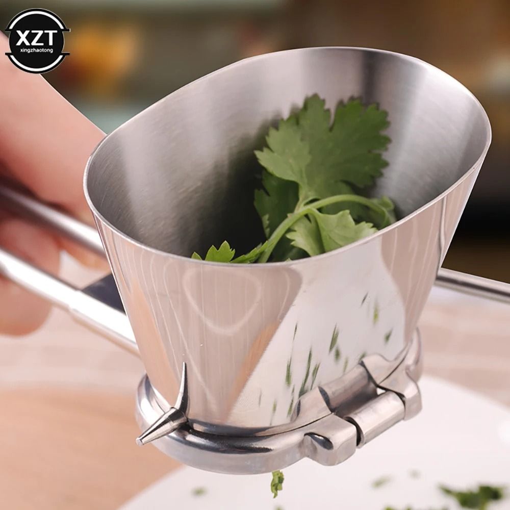Stainless Steel Herb Mill Shredder  Rotary Vegetable And Herb Grinder 2