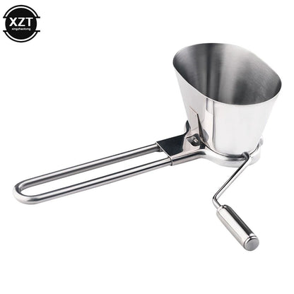 Stainless Steel Herb Mill Shredder  Rotary Vegetable And Herb Grinder 5