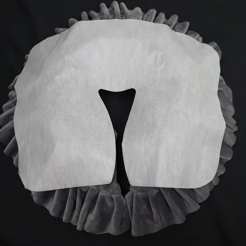 Disposable Non Woven Headrest Pillow Covers For Beauty Spa And Salon Bed Tables 4