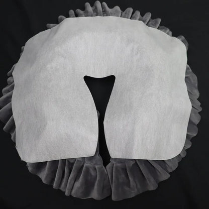 Disposable Non Woven Headrest Pillow Covers For Beauty Spa And Salon Bed Tables 4