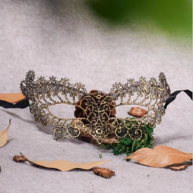 Women Lace Masquerade Eye Mask For Party And Halloween 6